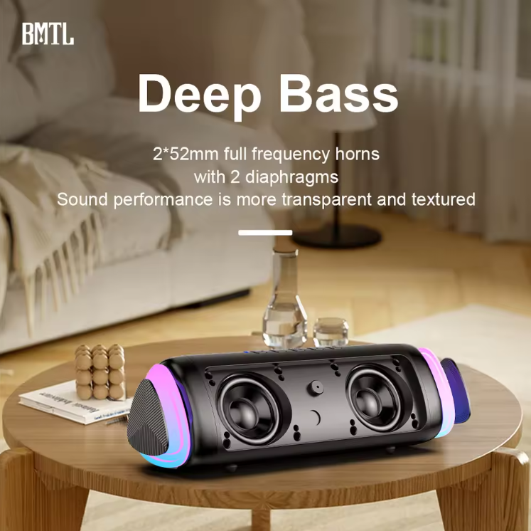 XDOBO Blue Tooth Speaker with HD Sound, Portable Wireless Speaker IPX6 Waterproof TWS Pairing, Home/Party/Electronic Gadgets