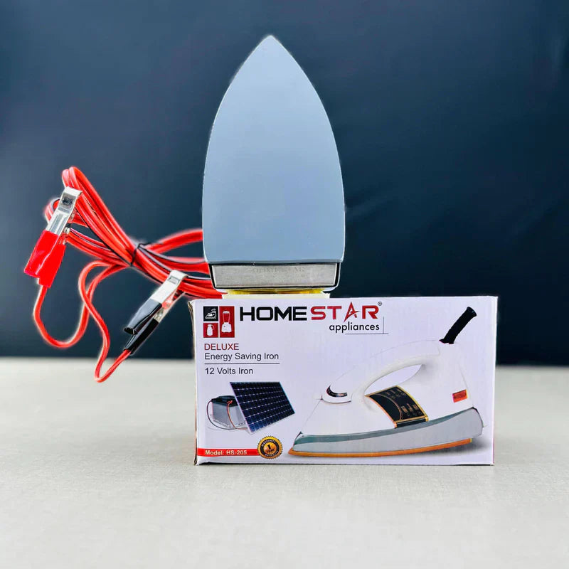 Home Star” Solar Iron/Energy Saving Iron.
