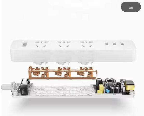 Original Xiaomi Smart Home Electronic Power Strip Socket Fast Charging 3 USB with 3 Sockets Standard Plug For Smart Home Life