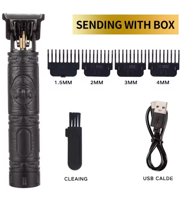 Profesional Shaver Trimmer Factory Wholesale Maquina Inalambrica De Afeitar Man Haircut Hairdresser Vintage T9 Hair Trimmer