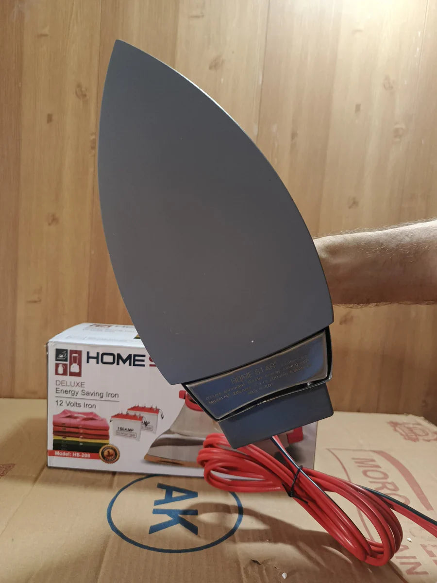 Home Star” Solar Iron/Energy Saving Iron.