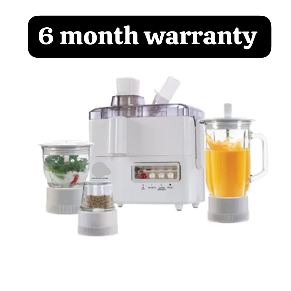 Juicer Machine (Juicer + Blender + Grinder), Warranty 2 Years, Juicer machine 3 in 1