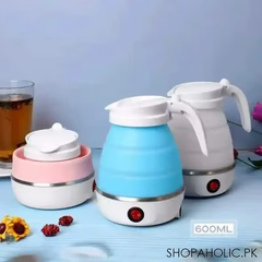 Silicone Collapsible Foldable Electric Kettle 600ml